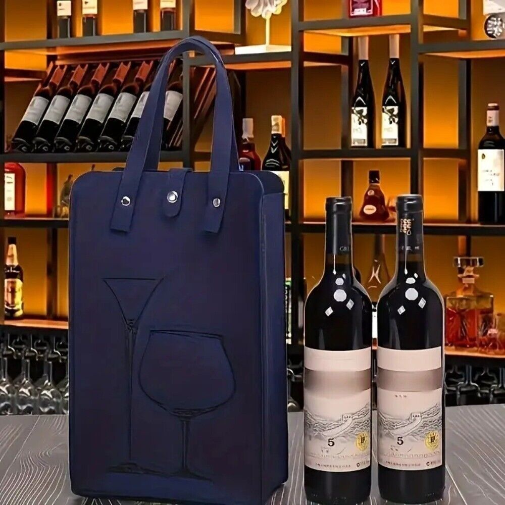Wine & Beer Emporium - Wysokiej jakości filcowa torba na wino,