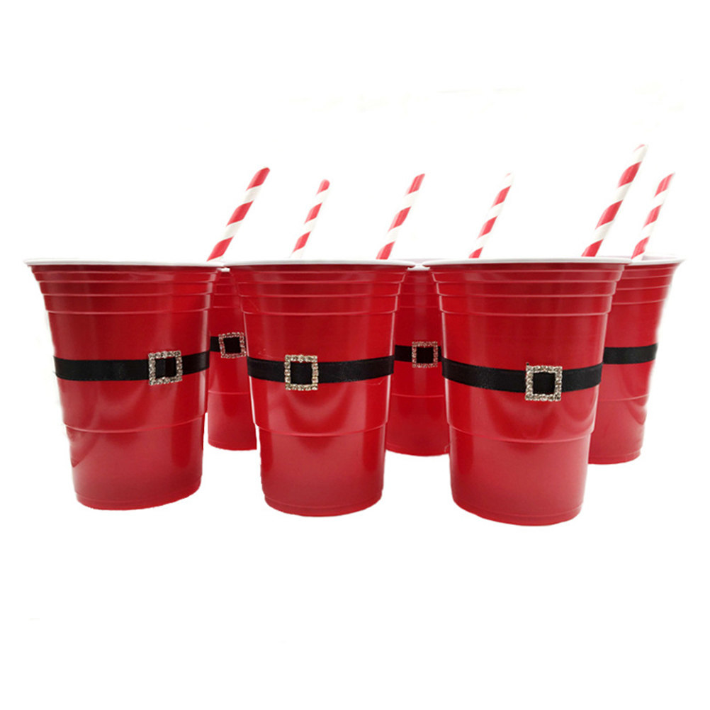 Wine Beer Food - 12 sztuk plastikowych kubków do picia