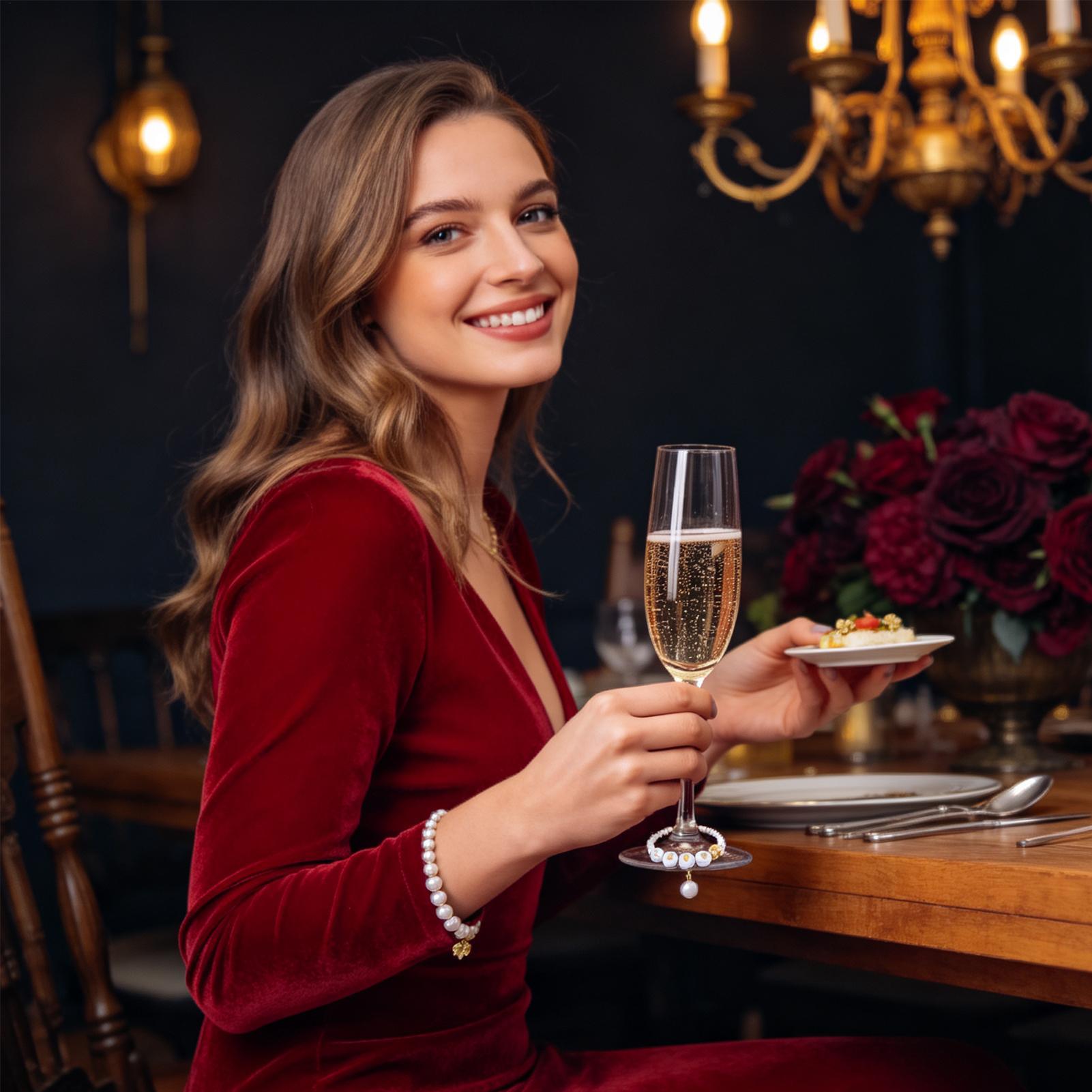 Ozdoby do kieliszków z koralik – Wine & Beer Emporium recenzja i cena