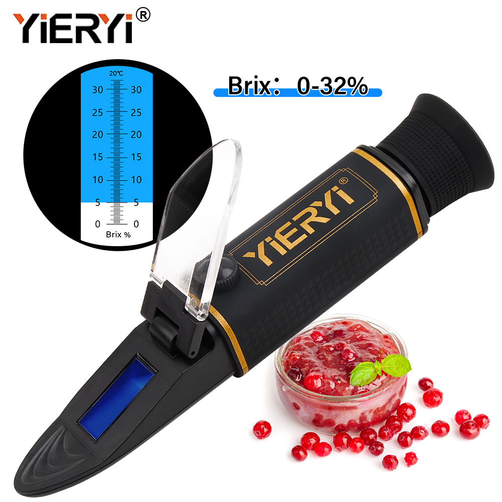 Refraktometr YG-32 Brix 0-32%  – Wine Beer Food recenzja i cena