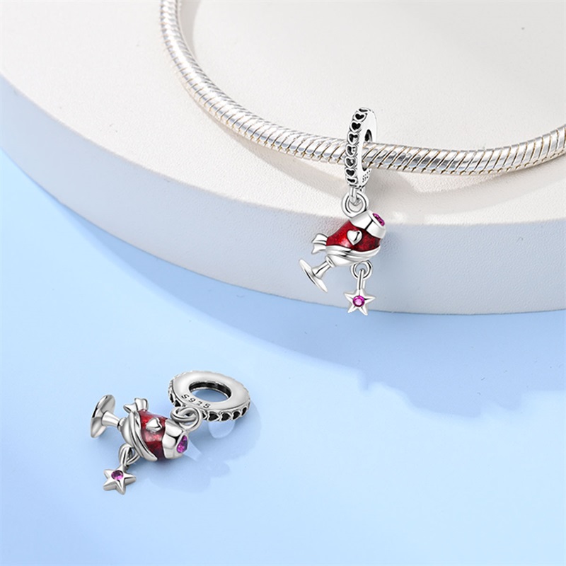 Moda 925 Sterling Silver Red W – Wine Beer Food recenzja i cena
