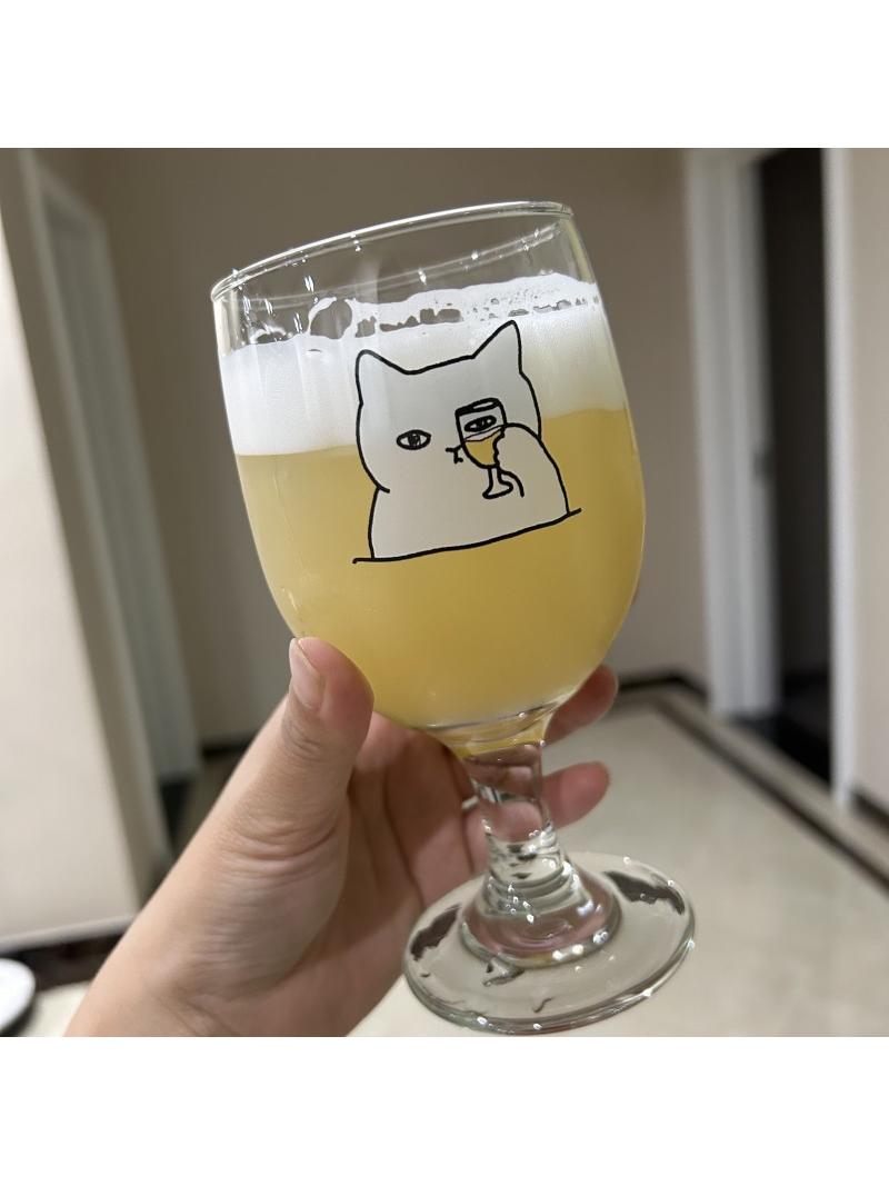 Koreański styl, szklanka do pi – Wine Beer Foot recenzja i cena